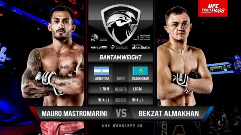 UFC файтері Бекзат Алмахан Брэд Катонамен болатын жекпе-жекке дайындық туралы айтты
