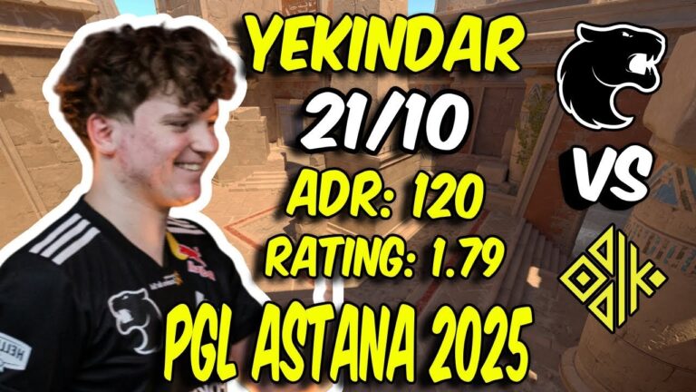 FURIA и MIBR сразятся в плей-офф PGL Astana 2025 по CS2