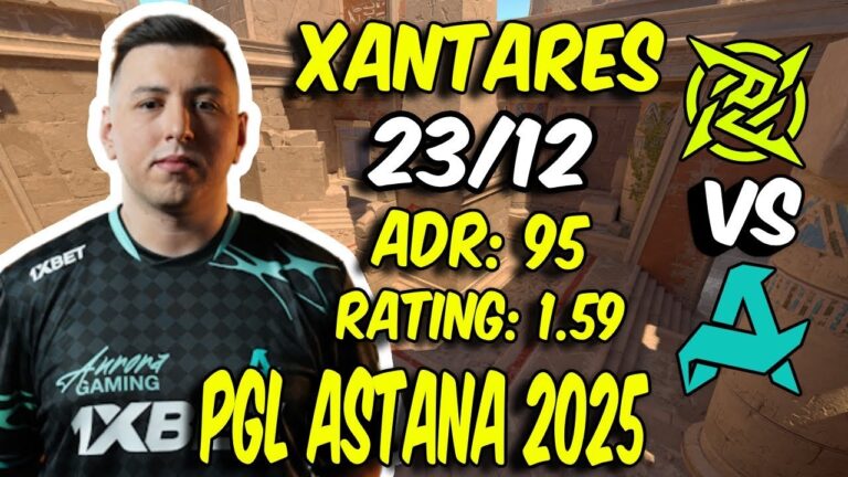 XANTARES Aurora Gaming командасының The Mongolz-ді PGL Astana турнирінде жеңісін түсіндірді
