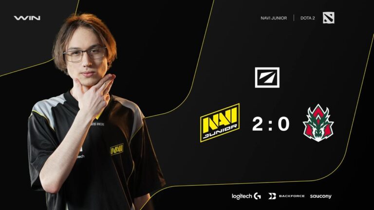 Natus Vincere Junior потерпели первое поражение на DreamLeague Season 26