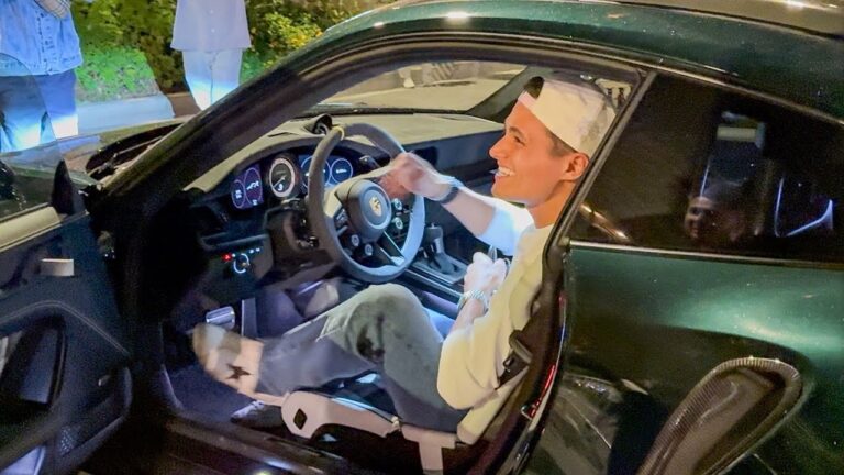 Пилот McLaren Ландо Норрис замечен в Монте-Карло на новом Porsche 911 GT3 RS