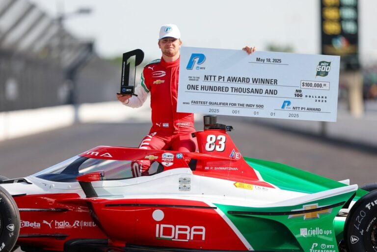 Prema Racing командасы Инди 500-де күтпеген поул алды