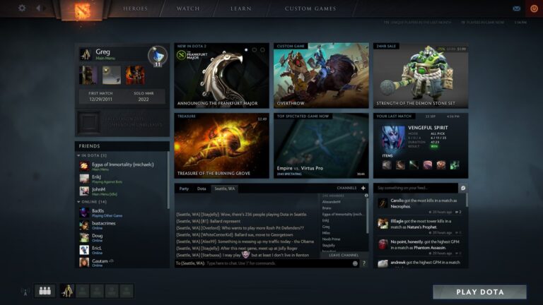 В Dota 2 вышел патч с исправлением множества ошибок и багов