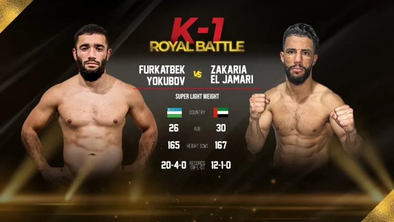 Бетінде металл тақтайшасы бар өзбек файтері The Ultimate Fighter-де өнер көрсетеді
