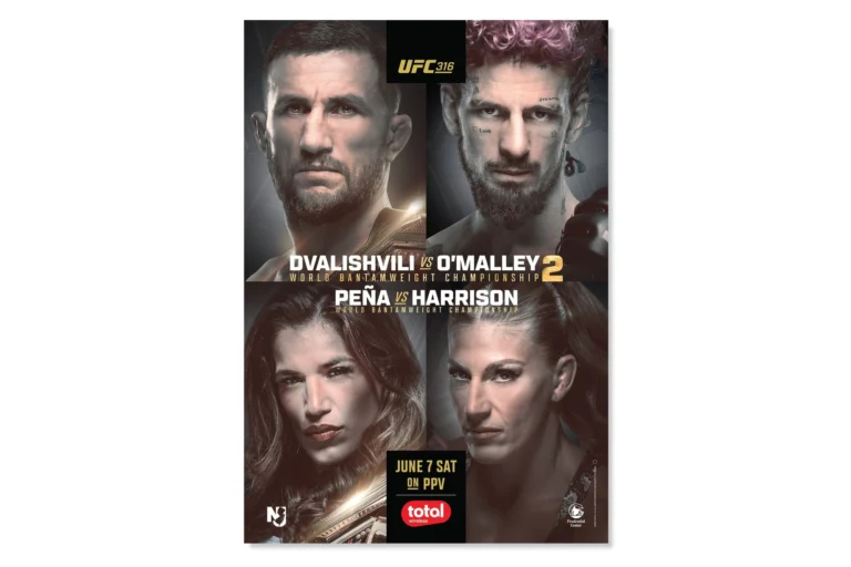 UFC 316: Двалишвили мен О’Мэлли Ньюаркте реванш өткізеді