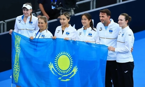 Сборная Казахстана по теннису впервые вошла в топ-6 мирового рейтинга Billie Jean King Cup