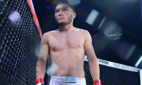 Жуман Жумабеков победил на турнире Nomad Fighting 13 в Алматы