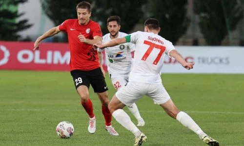Матч между «Кызылжаром» и «Елимаем» завершился вничью