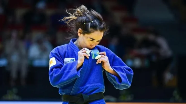 Абиба Абужакынова выиграла бронзовую медаль на этапе Grand Slam в Душанбе