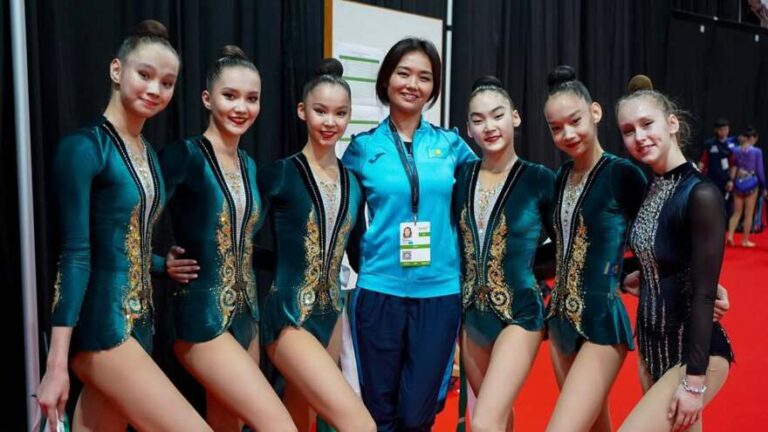 Казахстанские гимнастки завоевали три финала в первый день чемпионата Азии в Сингапуре