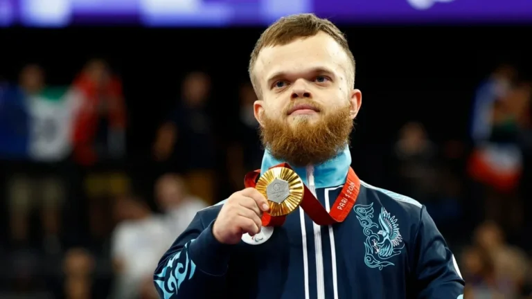 Паралимпиада чемпионы Давид Дегтярев Қазақстан рекордын орнатты