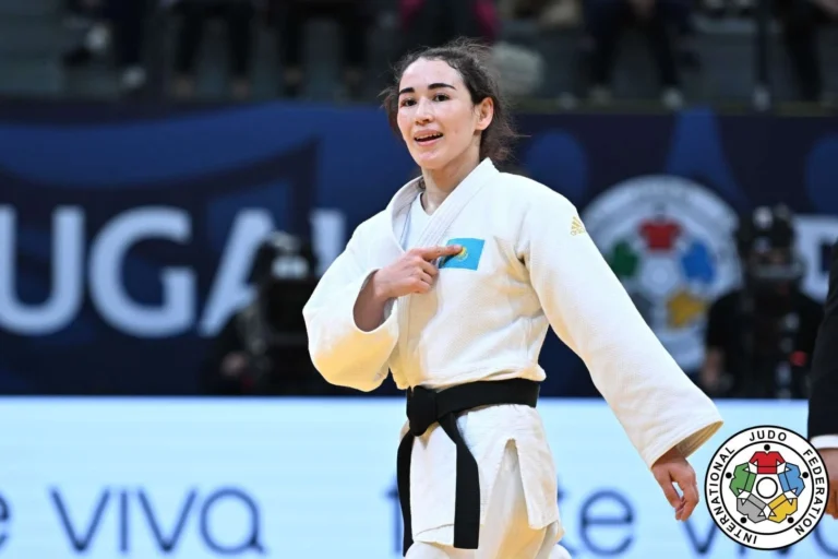 Абужакынова вышла в полуфинал чемпионата мира по дзюдо в Будапеште