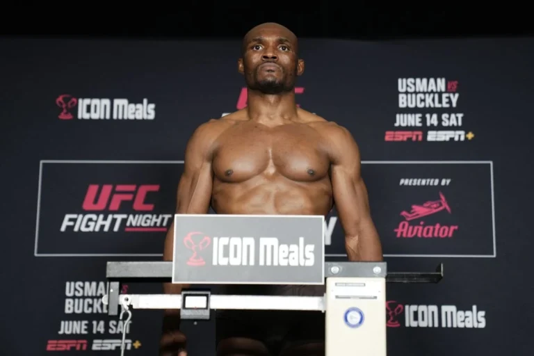 Камару Усман сделал громкое заявление перед боем с Баклином на UFC on ESPN 69