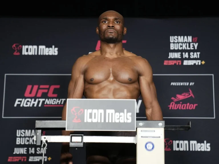 Усман сделал громкое заявление перед боем с Бакли на UFC on ESPN 69