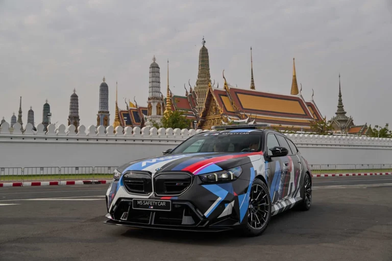 BMW M5 стал самым мощным автомобилем безопасности в истории MotoGP