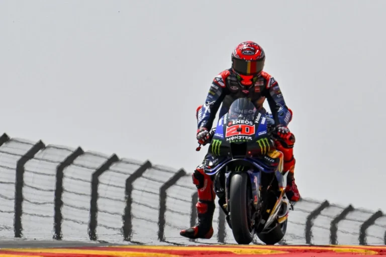 MotoGP чемпионы Куартараро Италия Гран-приінде апатқа ұшырап, ауруханаға түсті