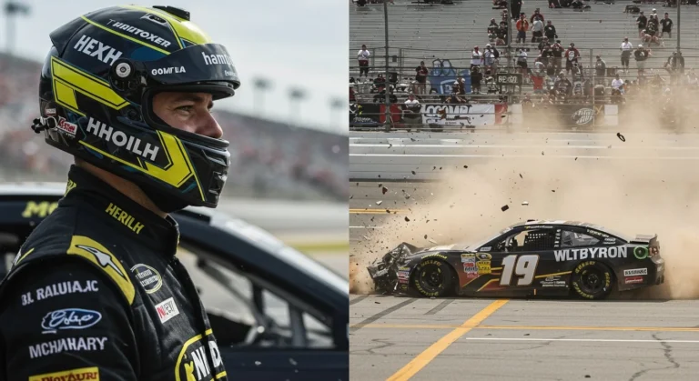 Двойная авария в NASCAR: у гонщиков 23XI Racing отказали тормоза