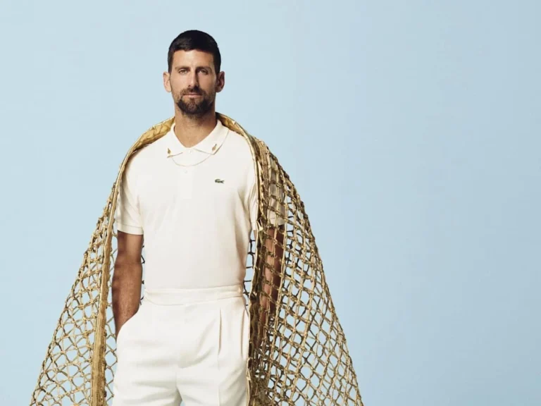 Новак Джокович снялся в рекламной кампании Lacoste перед Уимблдоном