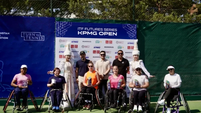 В Астане завершился первый турнир ITF Futures Series по теннису на колясках
