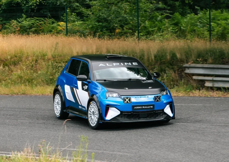 Alpine A290 электрлік ралли автокөлігін таныстырды