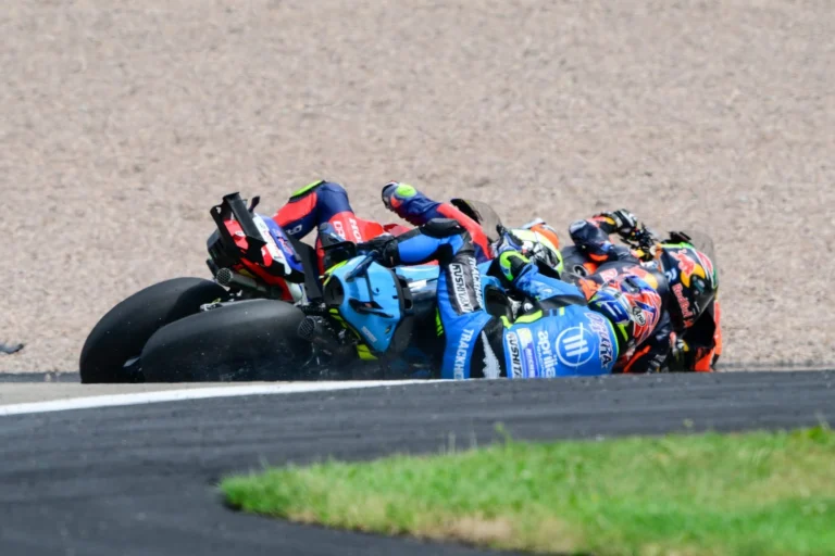 Рекордно низкое число финишировавших на Гран-при Германии MotoGP
