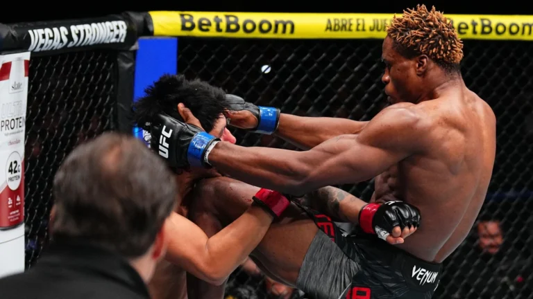 23-летний боец из Камеруна готовится ко второму бою в UFC