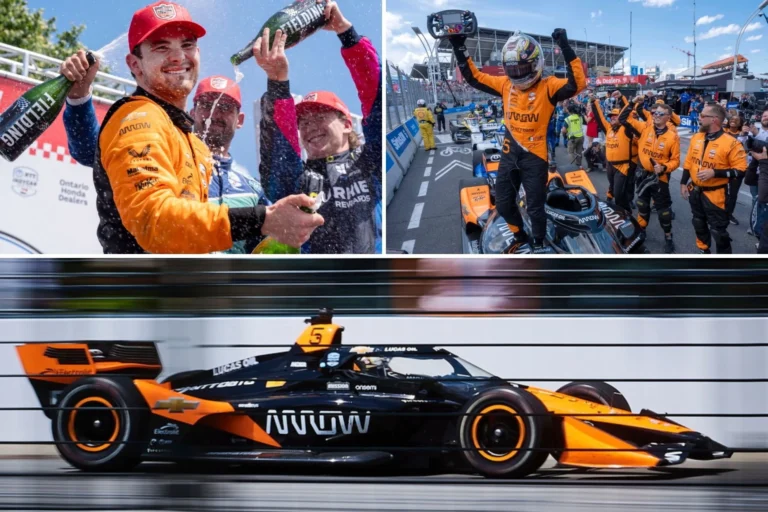 Пато О’Уорд одержал неожиданную победу в гонке IndyCar в Торонто