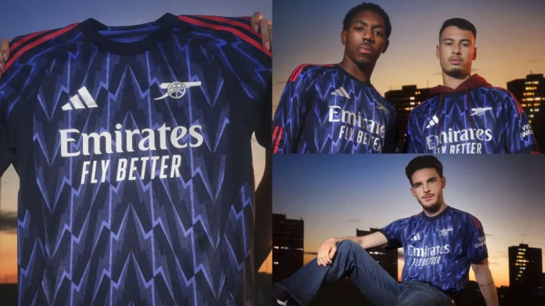 Arsenal келесі маусымға арналған сырт алаң формасын таныстырды