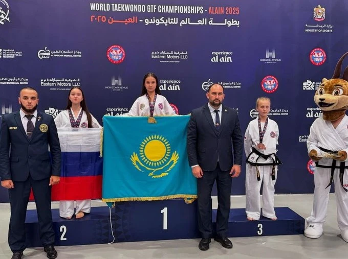 Казахстанка завоевала золото чемпионата мира по тхэквондо