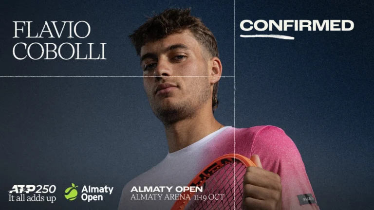 Флавио Коболли подтвердил участие в турнире ATP 250 в Алматы