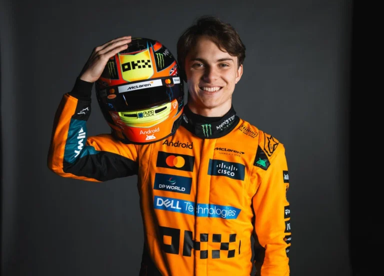 Пилот McLaren Пиастри стал послом детского благотворительного фонда