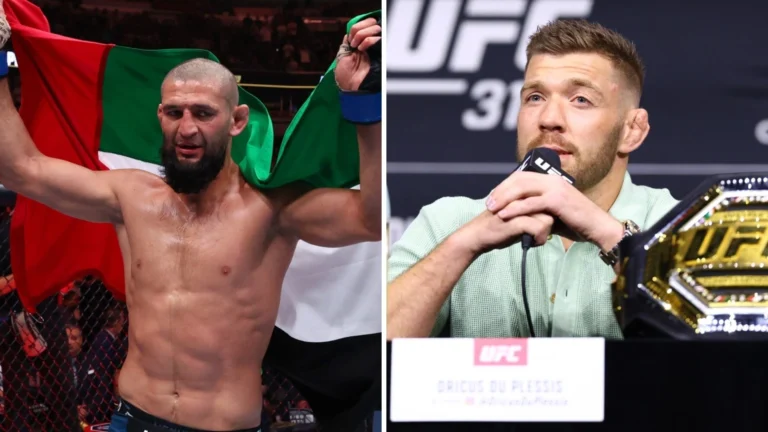Хамзат Чимаев Дю Плессиді жеңіп, UFC-дің жаңа чемпионы атанды