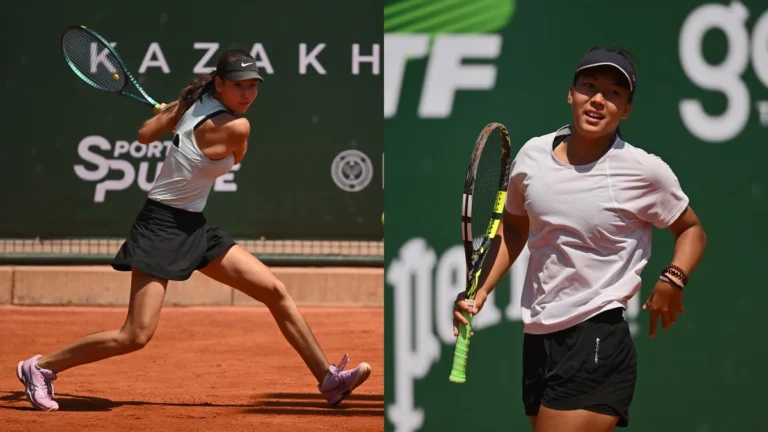 Еркежан Жанатаева и Адия Омарбек досрочно вышли в финал квалификации Roland Garros Junior Series by Renault