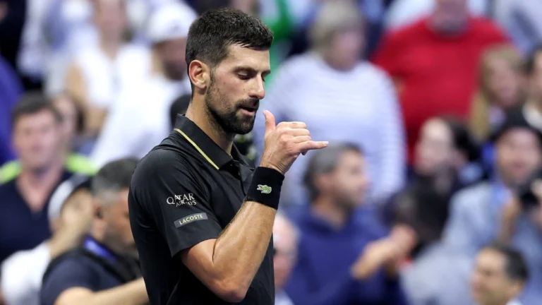 Джокович исполнил необычный танец после победы над Фрицем на US Open
