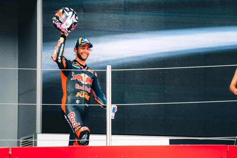 Бастианини KTM құрамында алғаш рет MotoGP подиумына көтерілді