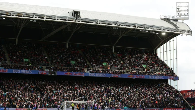 Crystal Palace установил необычные угловые флаги в честь победы в Кубке Англии