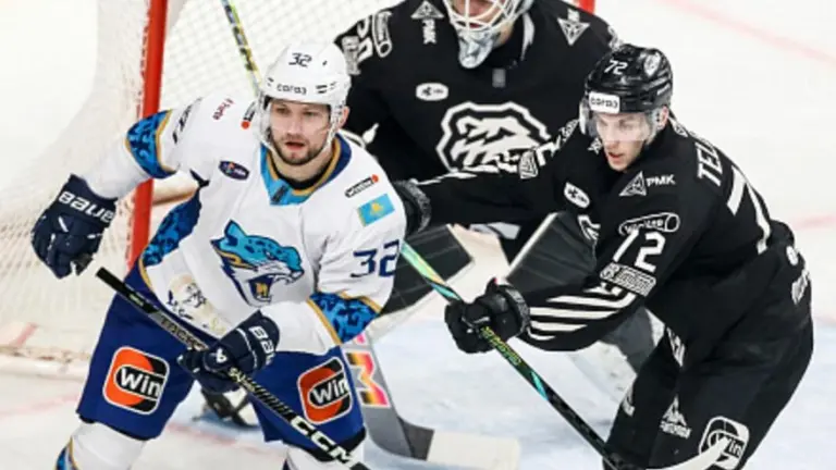 «Барыс» уступил «Трактору» в матче КХЛ