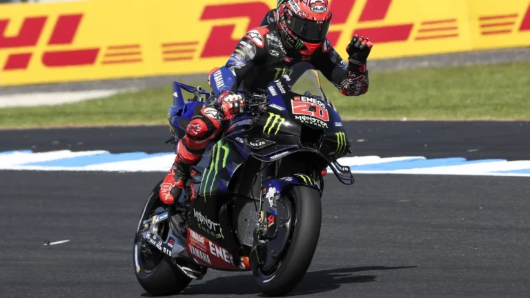 Квартараро прервал пятилетнюю серию Ducati в квалификации MotoGP