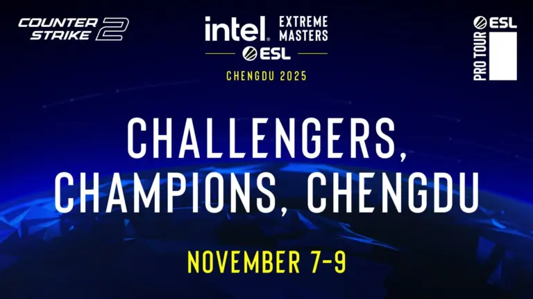ESL огласила расписание группового этапа IEM Chengdu 2025