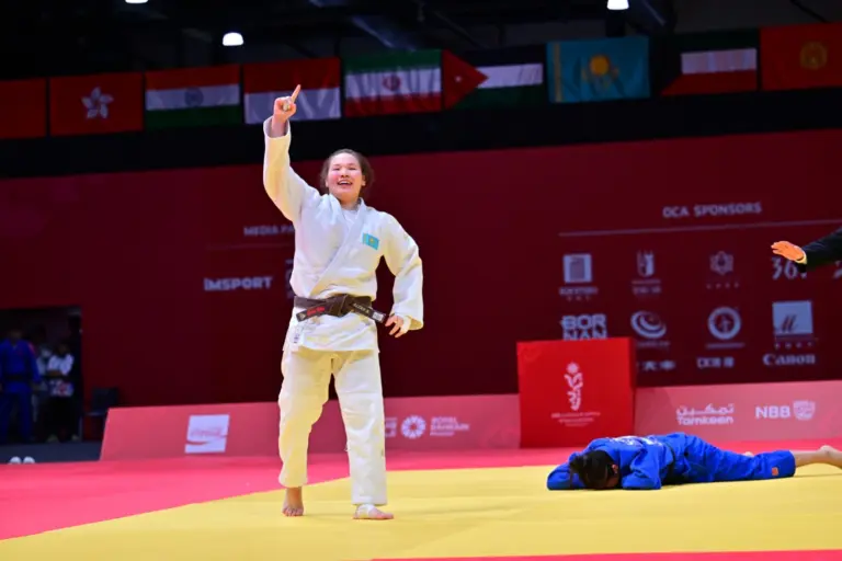 Айша Алтай завоевала золото юношеских Азиатских игр по дзюдо