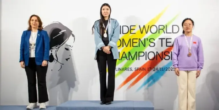 Казахстанские шахматистки завоевали два «золота» на Кубке мира-2025