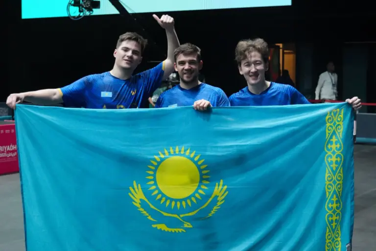 Мужская сборная Казахстана по настольному теннису стала чемпионом Игр исламской солидарности