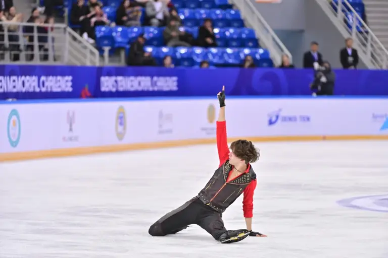 Михаил Шайдоров вошел в топ-3 после короткой программы на этапе Гран-при в США