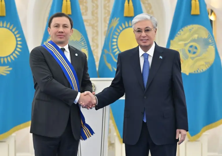 Токаев поздравил Головкина и назвал его избрание признанием мирового уровня спортсмена