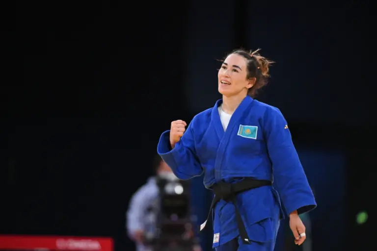 Казахстанская дзюдоистка Абиба Абужакынова выиграла бронзу в Абу-Даби