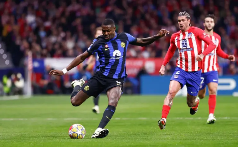 «Атлетико» вырвал победу над «Интером» в концовке матча Лиги чемпионов