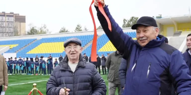 Орал қаласында Петр Атоян атындағы стадион футбол алаңы ALAÑ бағдарламасы аясында жаңартылды