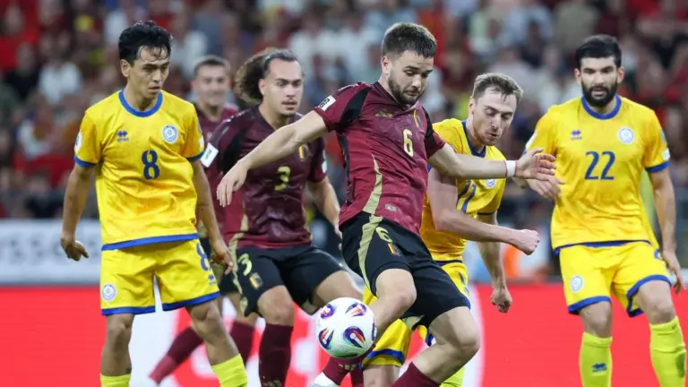 Казахстан – Бельгия: прогноз на квалификацию Чемпионата мира (15.11.2025)