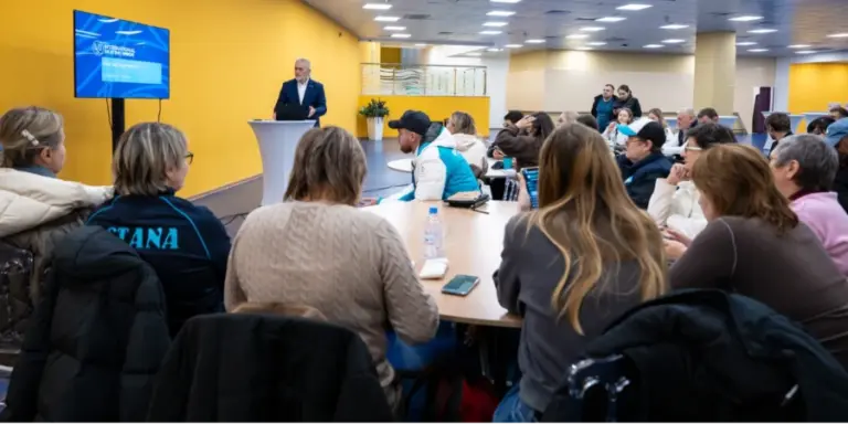 Астанада конькимен жүгіру спорты мен шорт-трек бойынша халықаралық семинар өтті