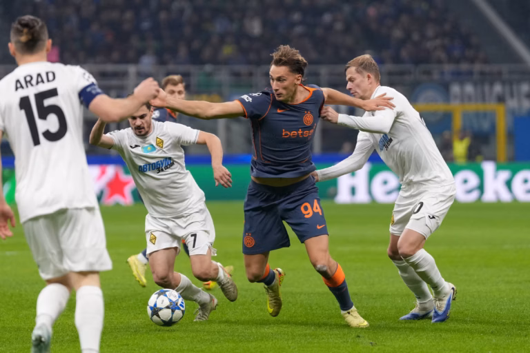 Российские СМИ оценили игру «Кайрата» в матче с «Интером»